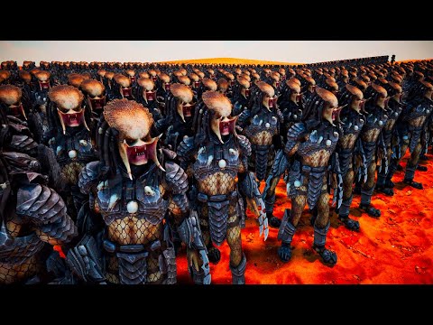 Can 1000 Predators defeat 1 MILLION Spartans Soldiers ? Ultimate Epic Battle Simulator 2 - UEBS 2