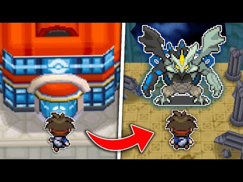 POKÉMON WHITE 2 but THE MAP IS RANDOM