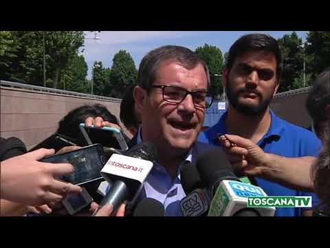 2019-08-13 FIRENZE - TRAMVIA VIA LIBERA PASSAGGIO NEL POLO SCIENTIFICO