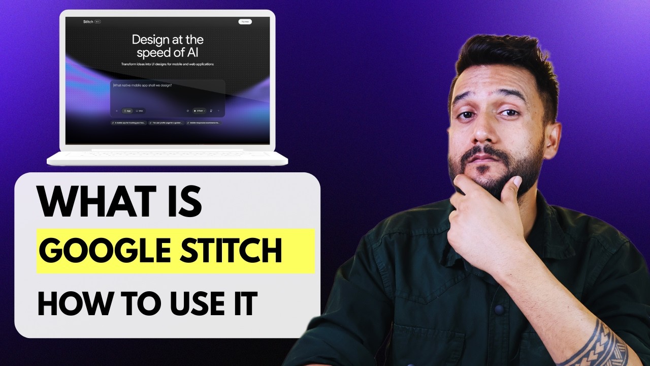 Google Stitch tutorial