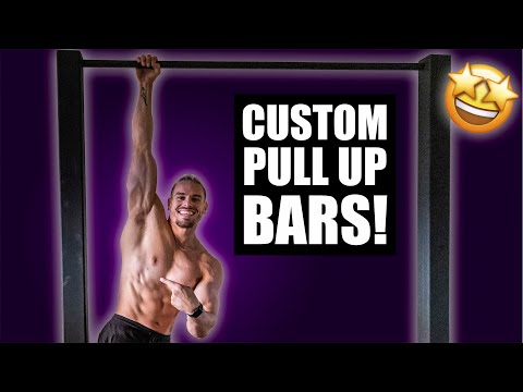 I Built Pull Up & Dip Bars! (Added to my gym)