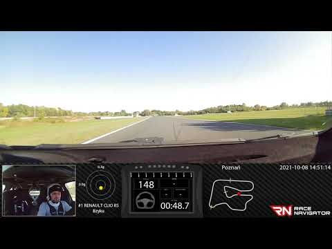 V Runda Hot Hatch Cup -Tor Poznań, Robert Zych Renault Clio IV RS