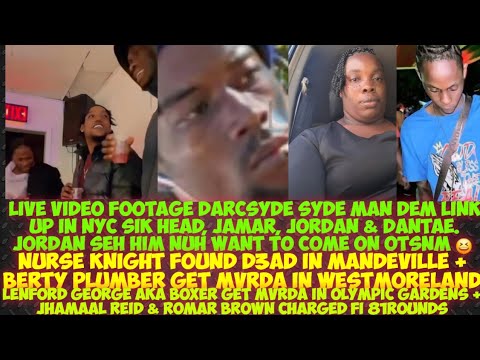 Video Footage Of Darcsyde G@NG Link Up In New York/Boxer Get MvRDA/Berty Get MvRDA/Nurse Knight D3AD