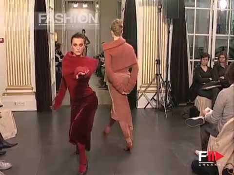 "Romeo Gigli" Autumn Winter 2004 2005 Paris 3 of 3 Pret a Porter by FashionChannel