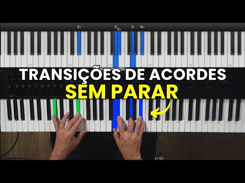 Como Dominar Encadeamento de Acordes no Teclado em Todas as Tonalidades