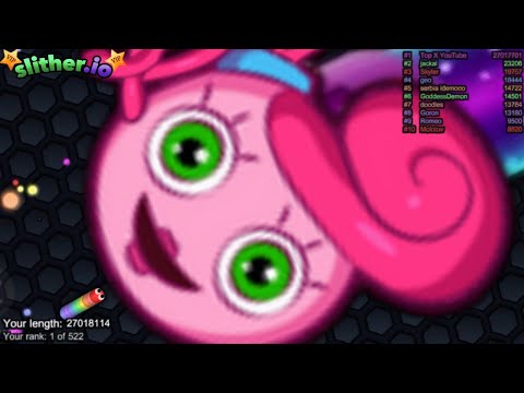 Slither.io A.I. Mommy Long Legs Vs Pro Snakes - Epic Skin Slitherio Vip Gameplay - World Record
