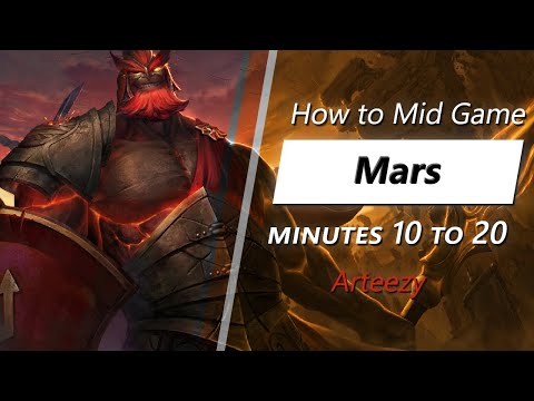 Arteezy mid game Mars | Minute 10 to 20