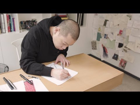 Designers Off Duty: Sketching with Jason Wu