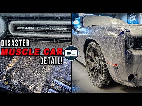 DISASTER Detailing a Classic American MUSCLE Car! | The Detail Geek