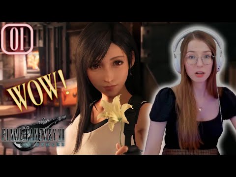 My First EVER Final Fantasy: Stunning and Hilarious | Final Fantasy VII Remake Intergrade [Part 1]