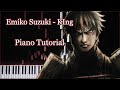 Emiko Suzuki KIng KINGDOM S3 Ending Theme Piano Tutorial