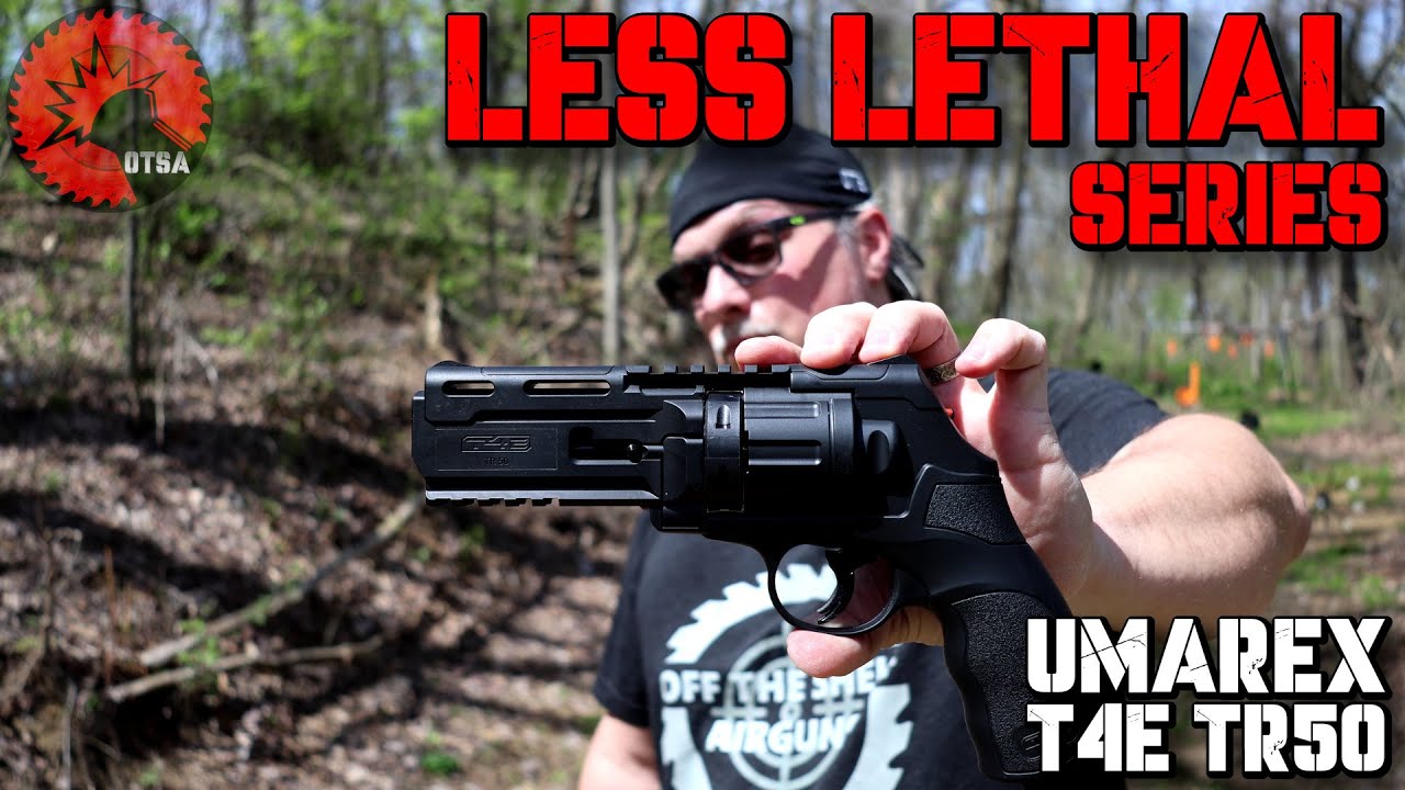Less Lethal Guns - Umarex T4E TR50 Revolver