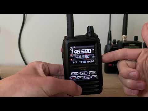 Yaesu FT-5DR Overview And Basic Functions #yaesu #hamradio