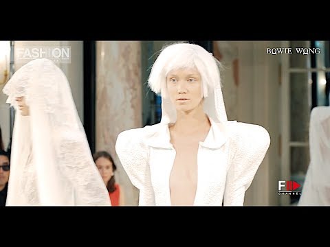 BOWIE WONG - NIGHT BLOOMS Haute Couture Fall 2019 Paris - Fashion Channel