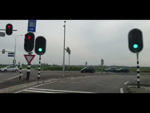 Driving tour I from Ilpendam direction Rotterdam