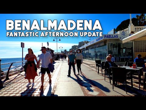 Benalmadena Spain Fantastic Afternoon Update February 2022 Costa del Sol | Málaga [4K]