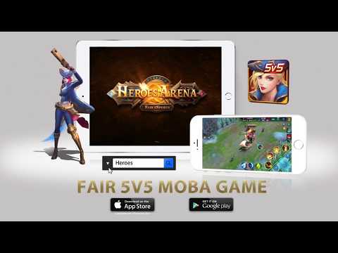 Fast & Fair MOBA game,all in Heroes Arena