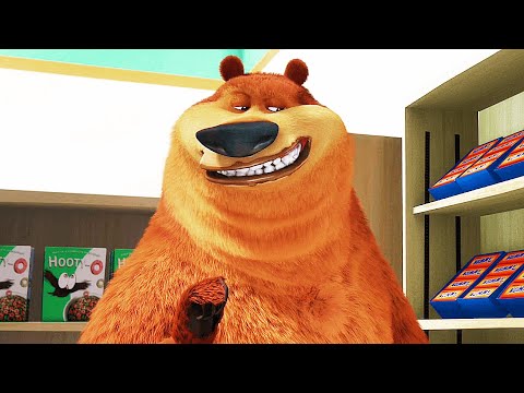 OPEN SEASON 3 Clip - "Boog Raids The Supermarket" (2010)