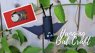 Hanging Bat Craft I DIY Crafts for Kids I Crafting Corner