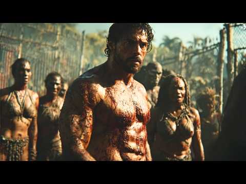 ESCAPE THE CANNIBAL TRIBE | Horror Adventure Full Movie | Rituals, Jungle, Survival
