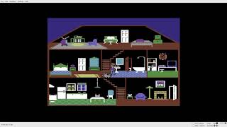 Little Computer People (LCP) - C64 Commodore 64 game playthrough with commentary