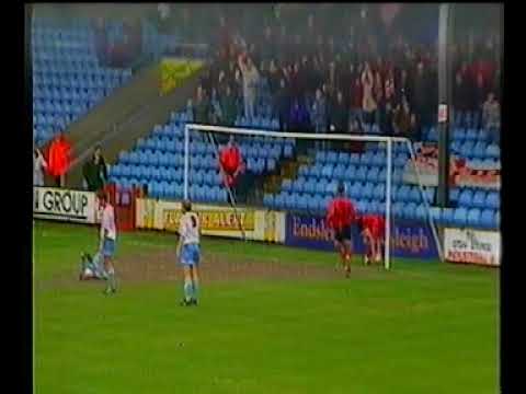 Scunthorpe United 3-1 Scarborough - 22nd April 1995