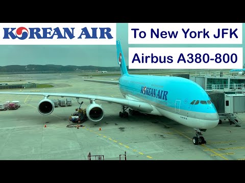YouTube thumbnail for Korean Air Airbus A380-800 Passenger