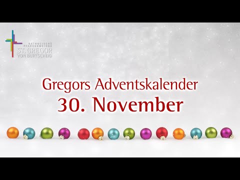 Gregors Adventskalender - Knospen