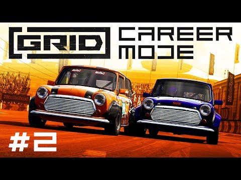 GRID | Career Mode Playthrough Part 2 | MINIS & MUSCLE CARS (PC)