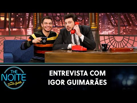 Interview with Igor Guimarães, the new comedian on The Noite | The Noite (March 16, 2023)