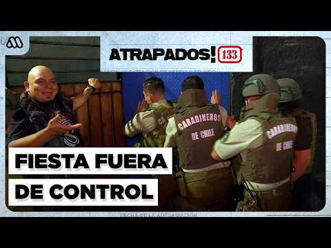 Atrapados! 133 | Asistentes a fiesta clandestina impiden la entrada a Carabineros