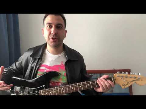 Extension of the E minor pentatonic scale. Lesson + tutorial