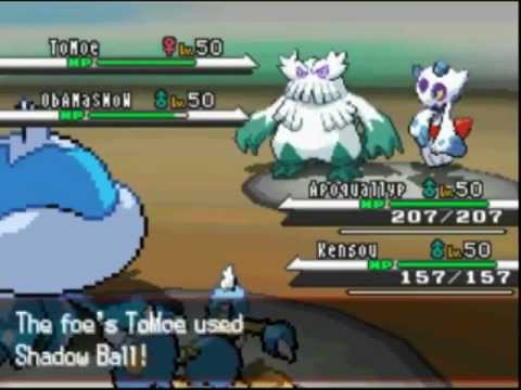 Pokémon BW Double Flat Kodama vs Sentry
