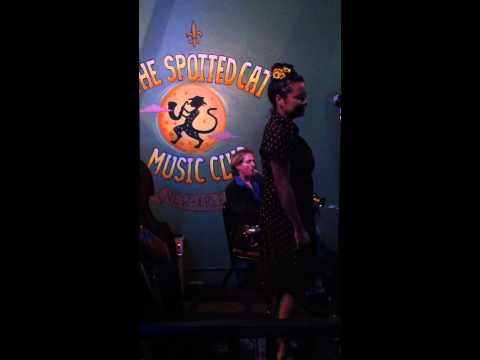 Live music at the Spotted Cat in New Orleans
