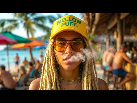 Tropical Reggae Flow 🌴 Mellow Puff Music for Slow Island Days 💛