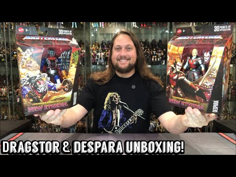Dragstor & Despara Masterverse Masters Of The Universe Unboxing & Review!