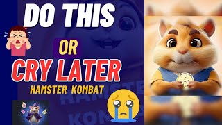 Hamster Kombat Update: Do This Or CRY Later