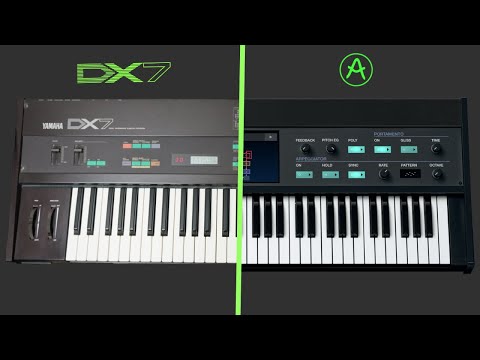 Yamaha DX7 vs. Arturia DX7 V | SimonDrums (Synthesized! 01)