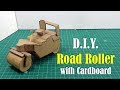 DIY Road Roller With Cardboard