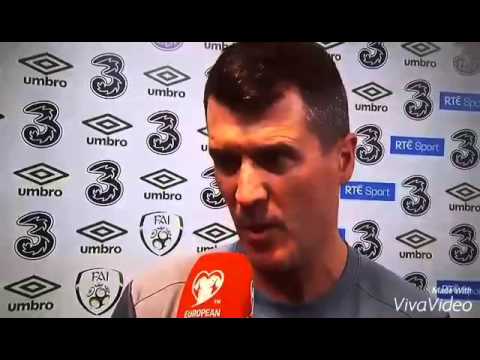 Roy keane post match interview (Rep Ire 2- 0 Bosnia)