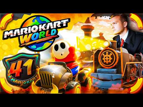 MARIO KART WORLD 🏁 #41: Freies Fahren | Dampflok-Gipfel
