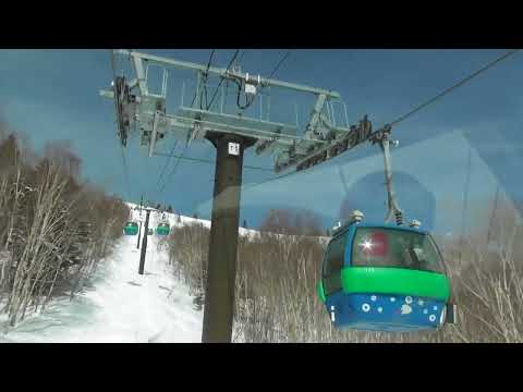 （安索最新ゴンドラ？）志賀高原 焼額山スキー場　第1ゴンドラ　No.1 Gondola, Shigakogen Yakebitaiyama Ski Area, Nagano, Japan
