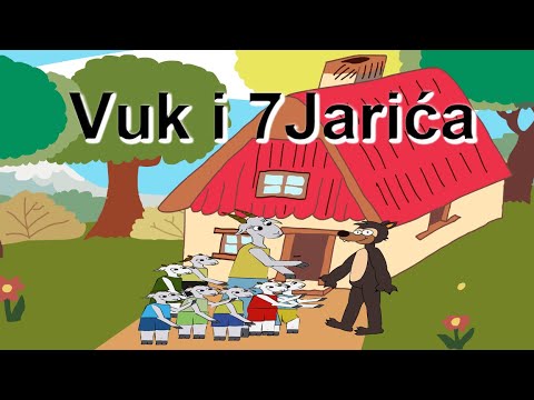 Vuk i sedam jarića- bajke za decu  (The Wolf and the Seven Little Goats- Fairy Tales)