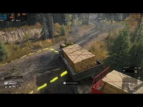 SnowRunner Walkthrough Part 68 - "Hunter Bobs Bridge" [2160p60]