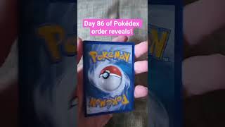 Day 86 of Pokédex order reveals