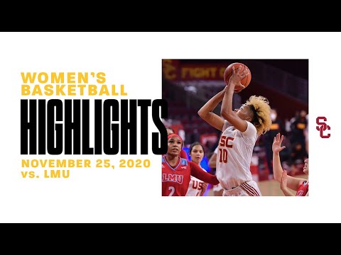 Women’s Basketball: USC 85, LMU 55 - Highlights 11/25/20