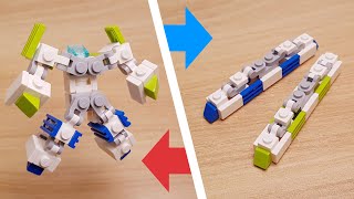 Mini LEGO Subway Line 1 and Line 2 combiner transformer robot Subway One-Two!