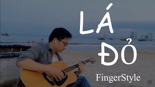 [GuitarSolo] Lá Đỏ - Nhạc cách mạng | Fingerstyle/ Cover by Mr.Eck