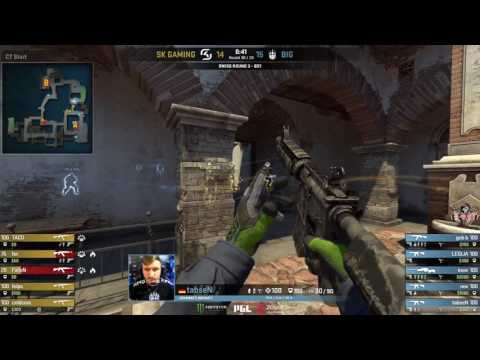 BiG TabseN JUMP BUG 4k Against SK Gaming to close out the game PGL Krakow 2017! ez money