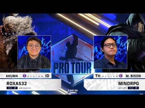 SF6 Esports Spotlight 2025 - Top 8: ROXAS32 (Akuma) vs MindRPG (M. Bison)